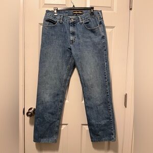 Lee Men's Straight Fit Blue Jeans 34x32